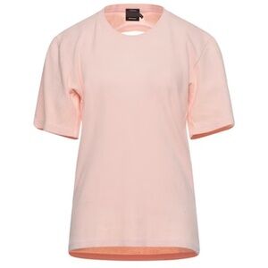 PROENZA SCHOULER Cutie Coral Soft Peek-a-Boo Back T-Shirt Sz M $280